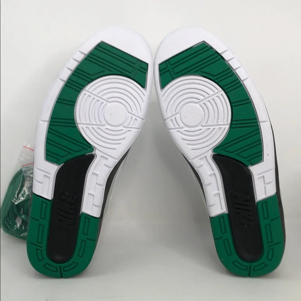Nike Air Jordan 2 Retro H Wings DZ7391-103 White Green Men’s Sneakers - Size 9